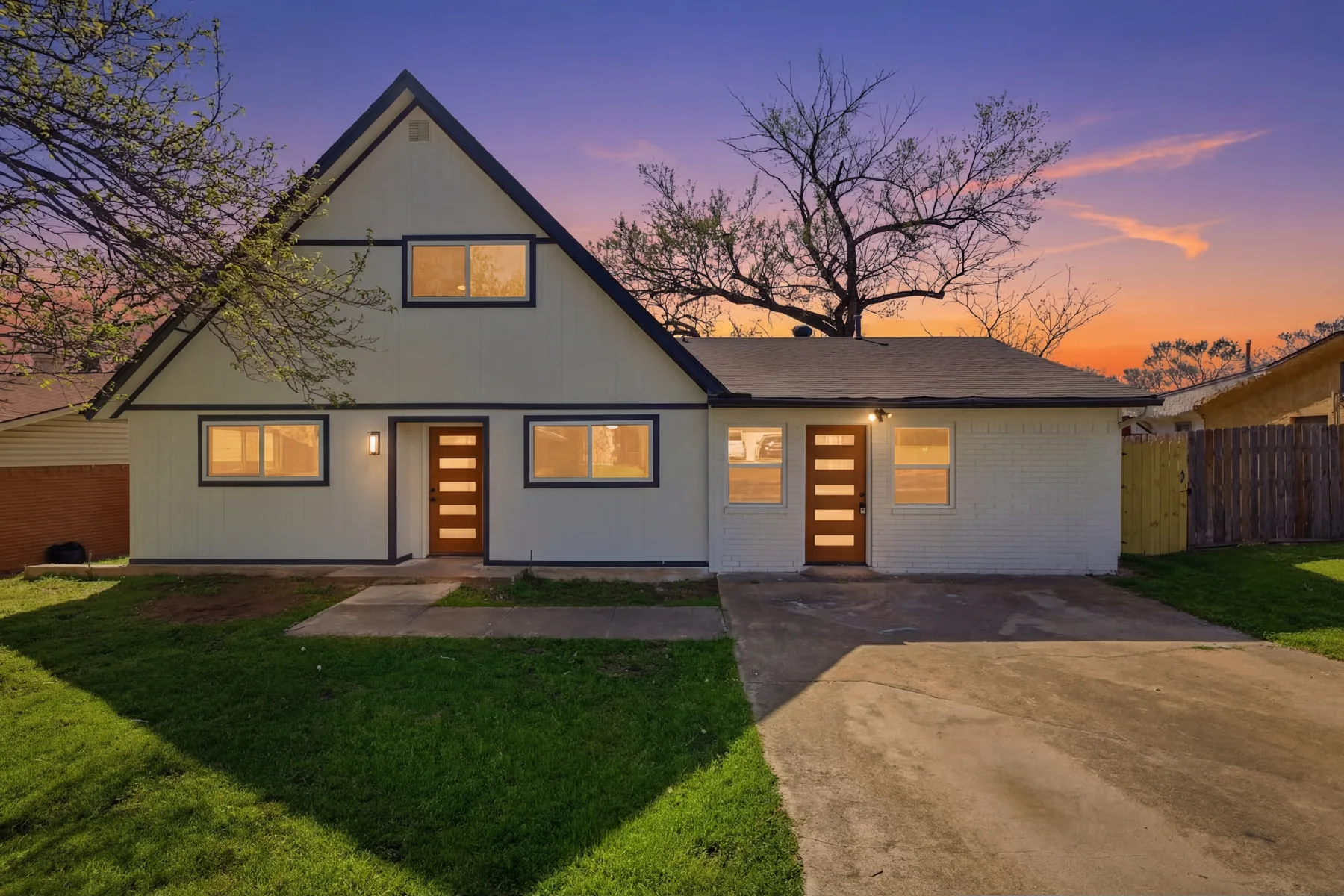 661 Oak Dr virtual twilight